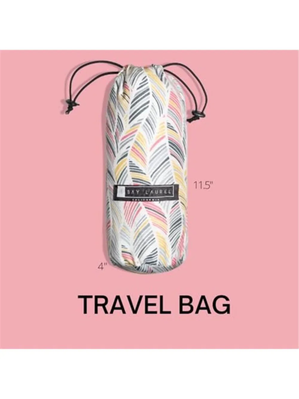 Turkish Beach Towel Travel Bag Quick Dry Sand Free Oversized Large Blush Floral